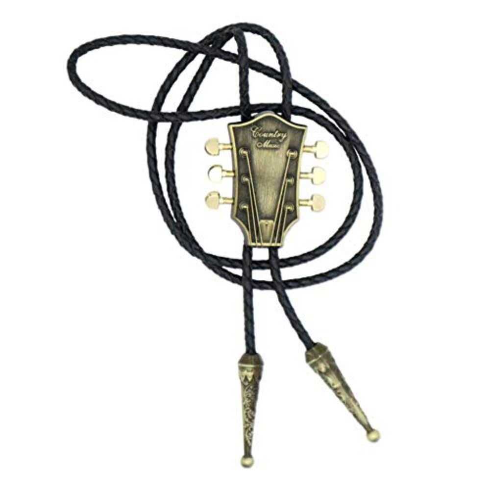 Mens Long‎ Stars Texas Bolo Tie